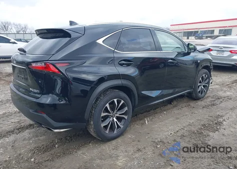 2015 Lexus Nx 200T F Sport z USA, uszkodzony, nr VIN JTJBARBZ0F2002055